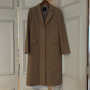 Theory wool/cashmere pea coat